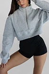 half zip sweatshirt
